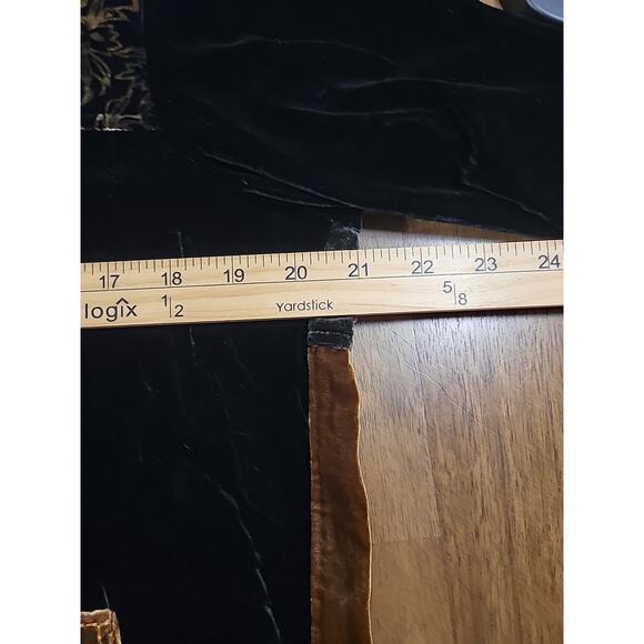 Chico’s Velvet Patchwork Embroidered Shacket Jacket Sz 1 S/M Boho Festival - Picture 6 of 8